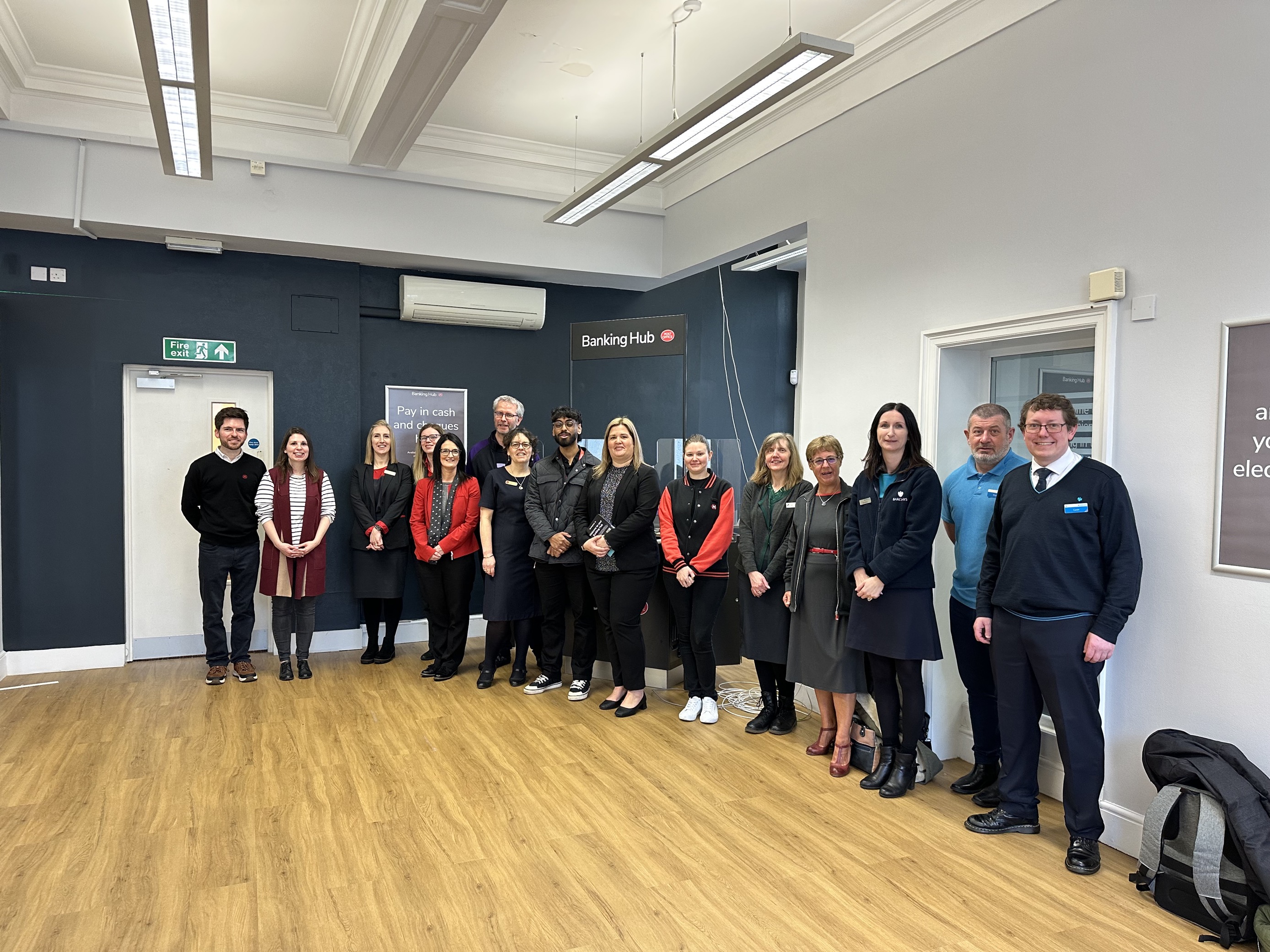 Cash Access UK - Helston Banking Hub opens in its temporary home